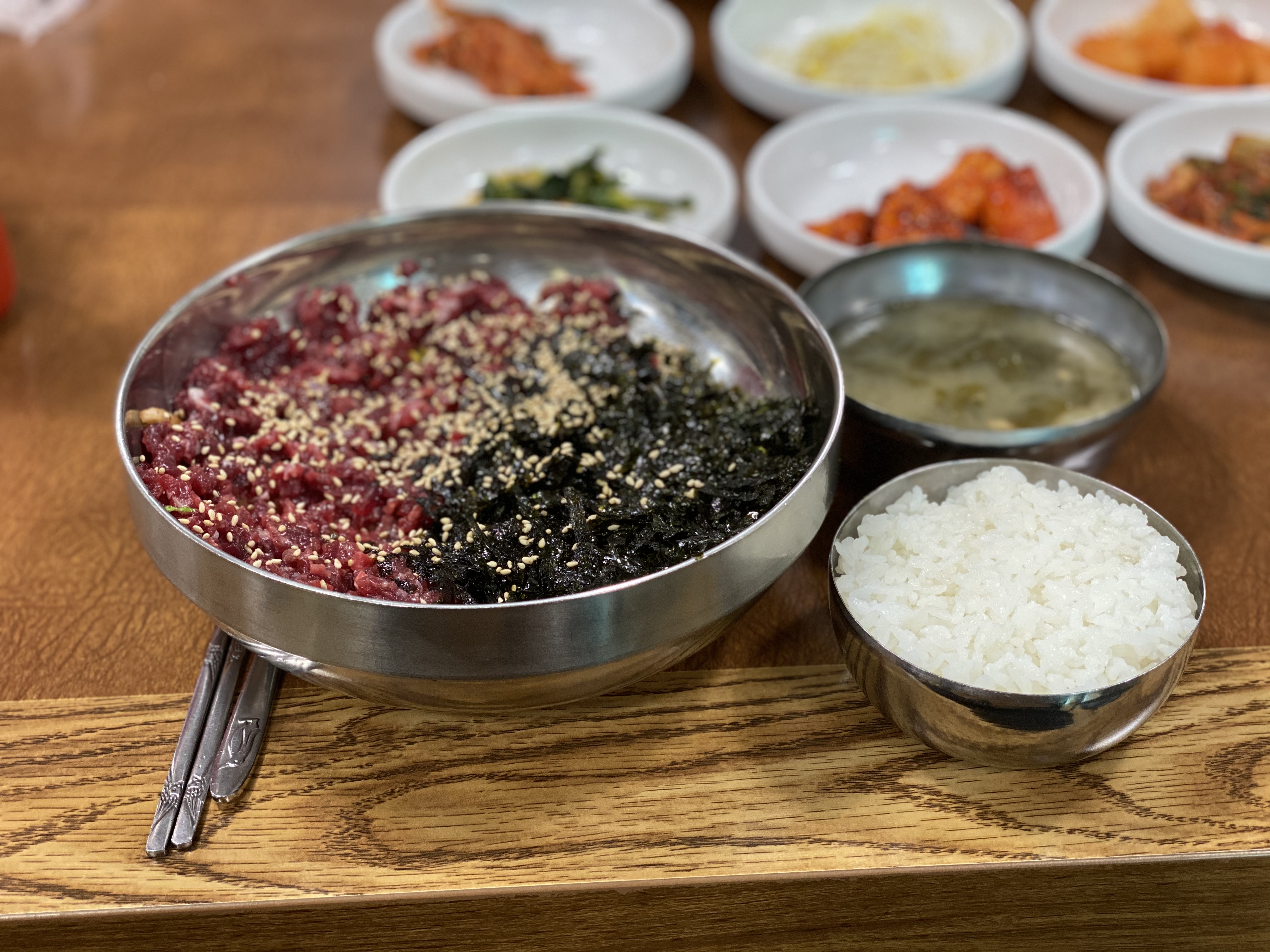  [맛싸라비용_생고기비빔밥]왕곡가든_나주_최고!