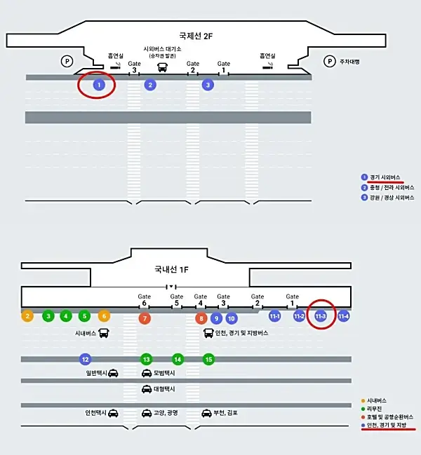 김포공항-동탄-버스-타는-곳