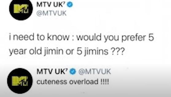 MTV UK 지민