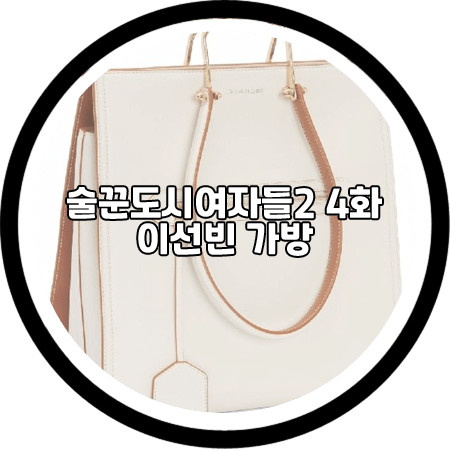  술꾼도시여자들2 4회 이선빈 가방 - 알렉산더맥퀸 카프스킨 토트백 / 안소희 패션