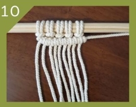 마크라메 기본매듭