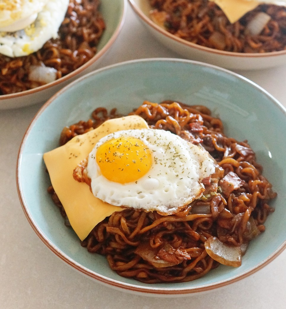 짜파게티 맛있게 만드는 법, 짜개치 조합과 상추쌈을 먹는 주말 요리 10