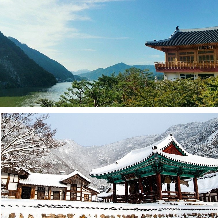 정자-기와집