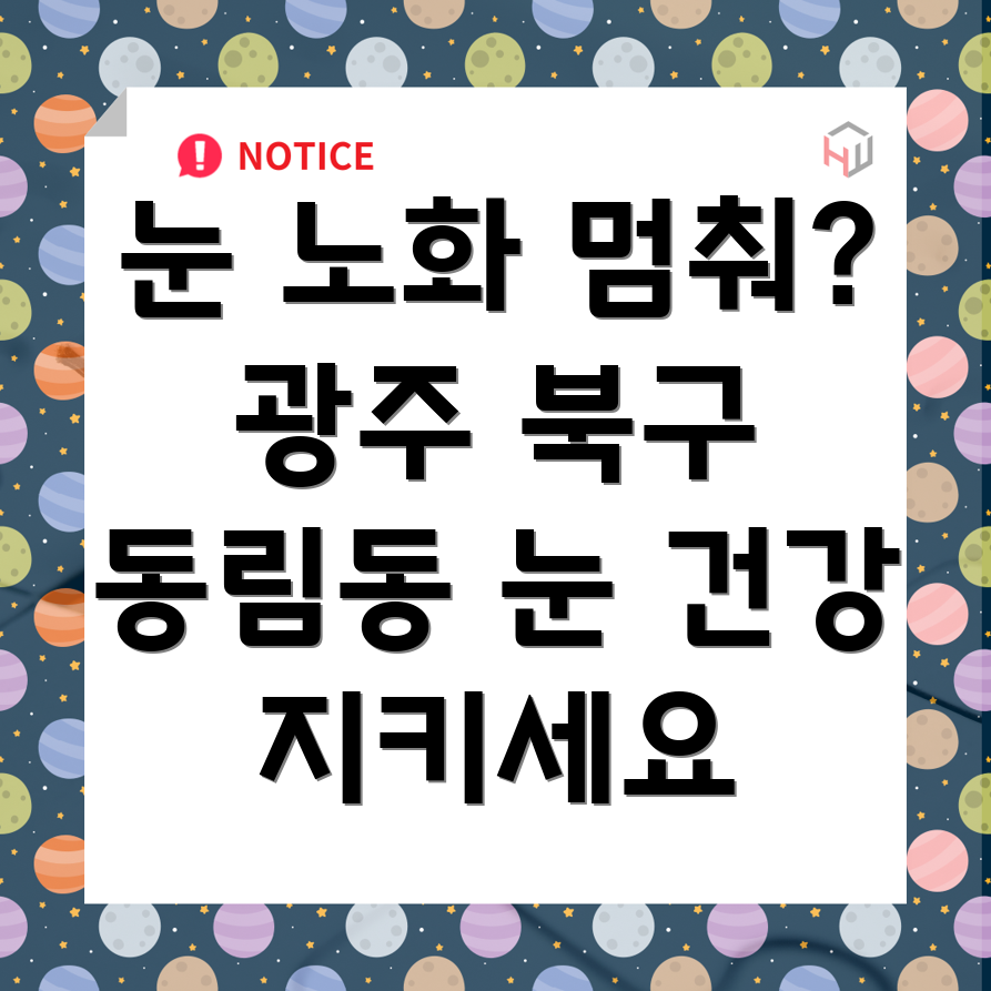 눈의 노화