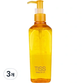 티스 딥 오프 클렌징 오일&#44; 280ml&#44; 3개