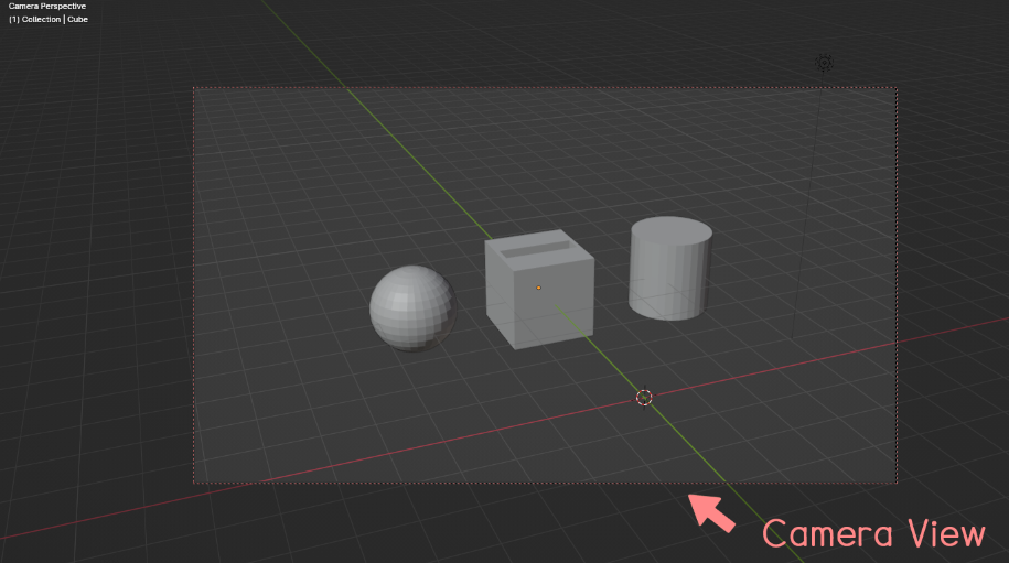 블렌더 카메라 뷰