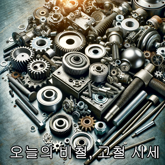  서경 산업용 중고기기 인사이트 : 2024년 1월 고철 및 비철 시세 변동 분석