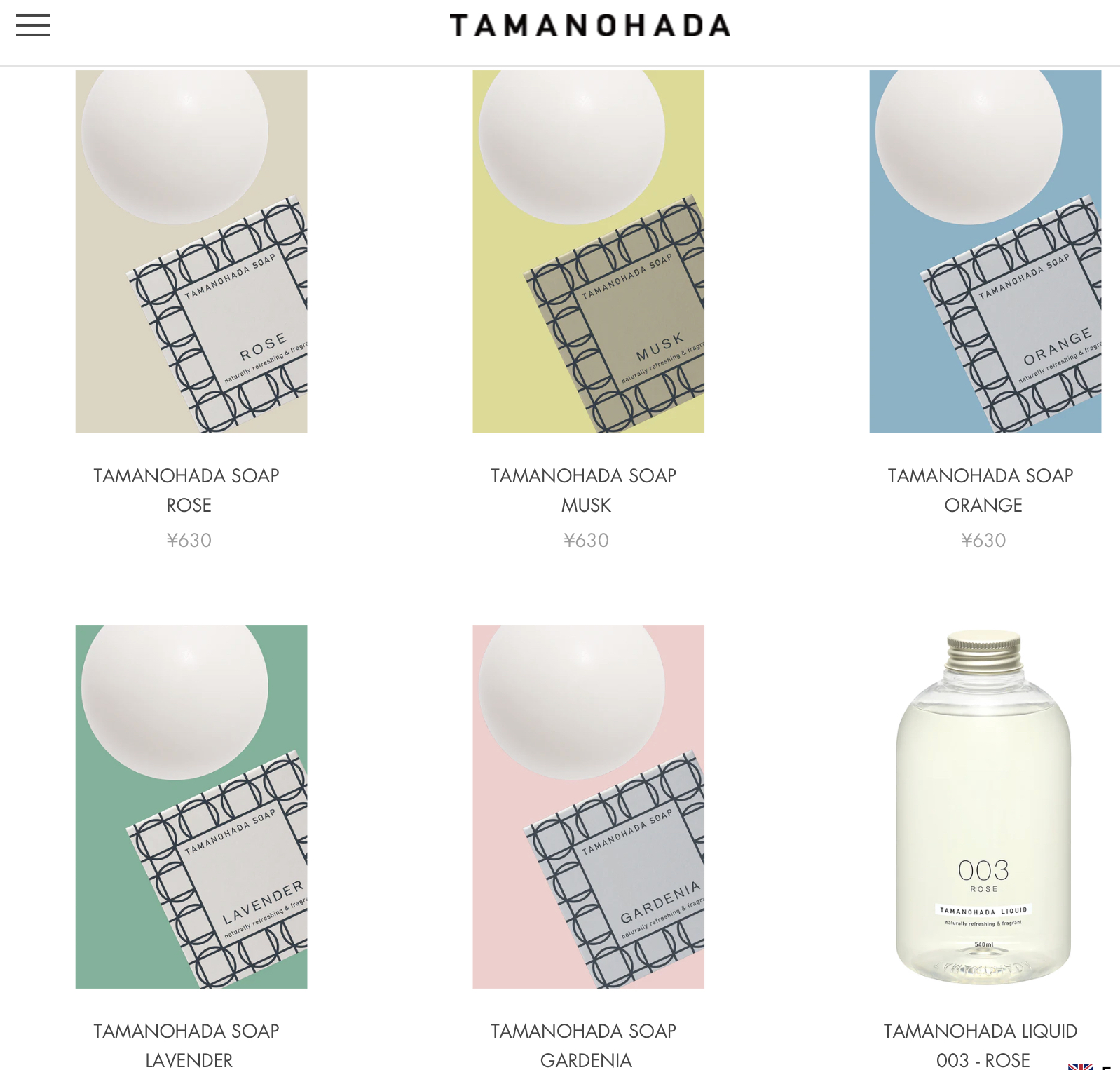 TAMANOHADA SOAP