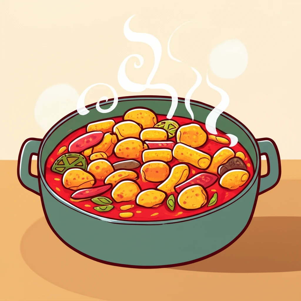 캠핑 필수템! 올마레 닭갈비 떡볶이 
