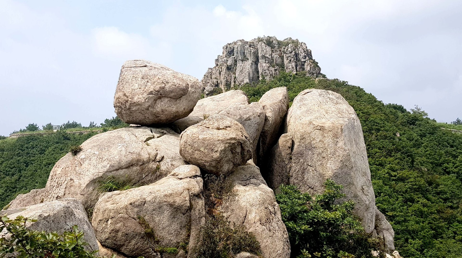 부산 금정산 무명릿지와 의상대