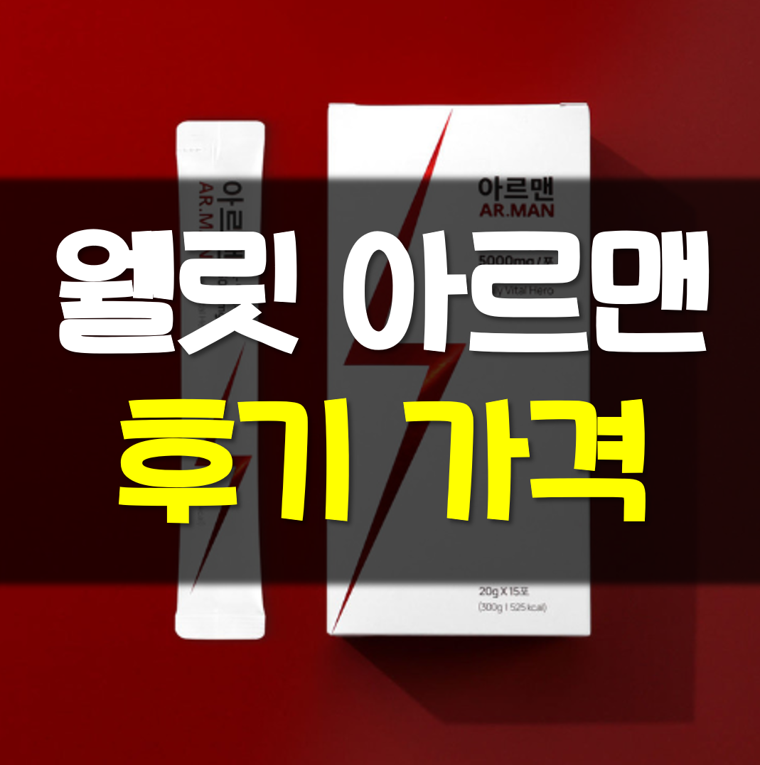  웰릿 아르맨 후기 가격