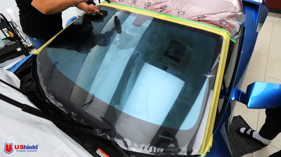 람보르기니 Urakan Evo RWD 스파이더 - Ushield Abys Tinting, PPF 작업 검토 60