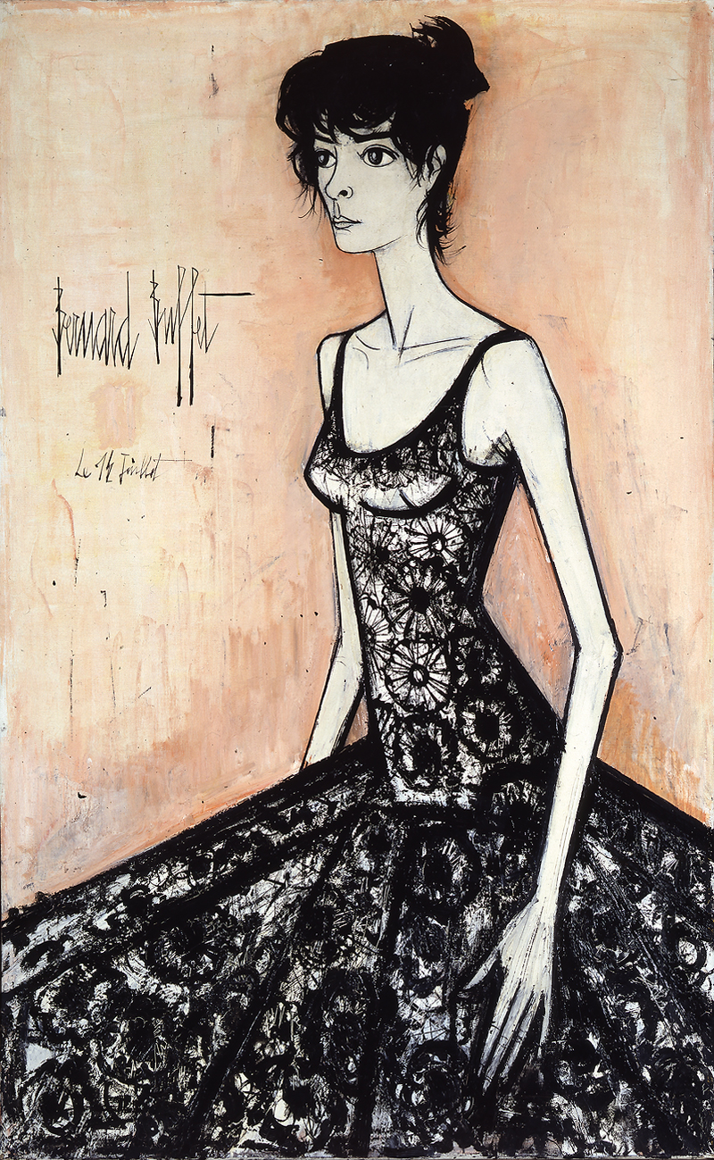 베르나르 뷔페(Bernard Buffet), 프랑스, 화가, 1928-1999