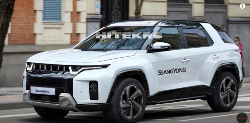  쌍용 신형 코란도 디자인