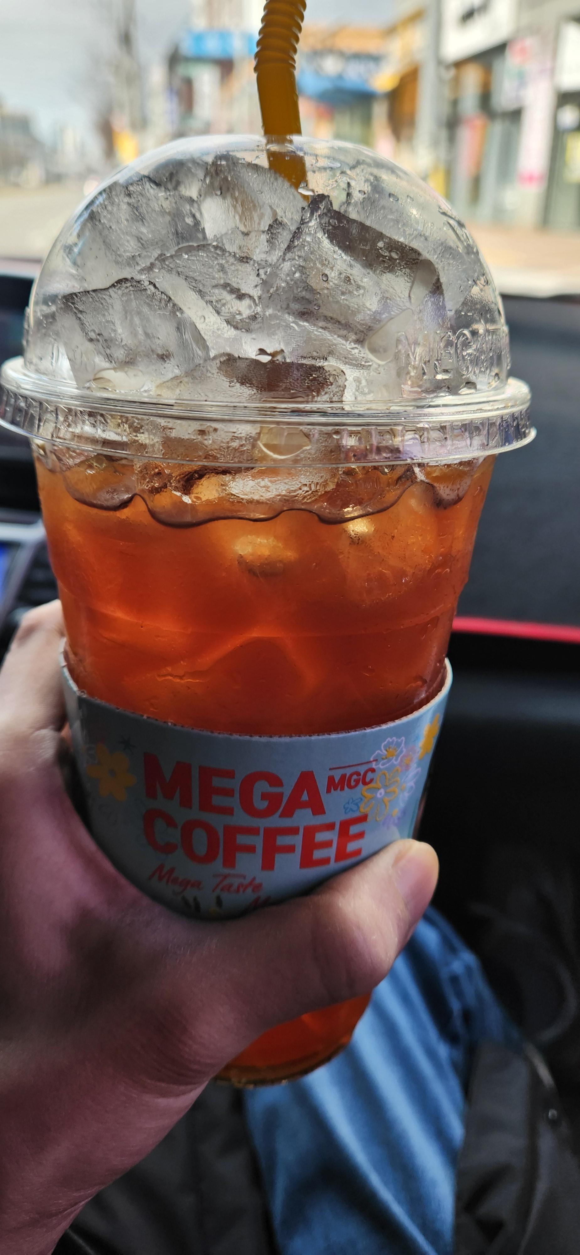  메가커피 손흥민 광고효과 존맛 군산 수송도점