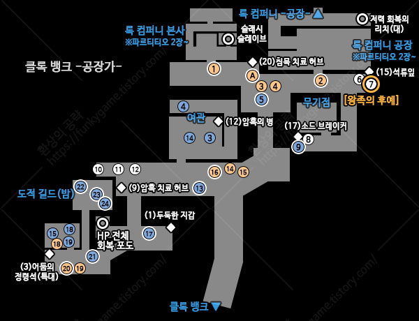 클록 뱅크 공장가 이미지