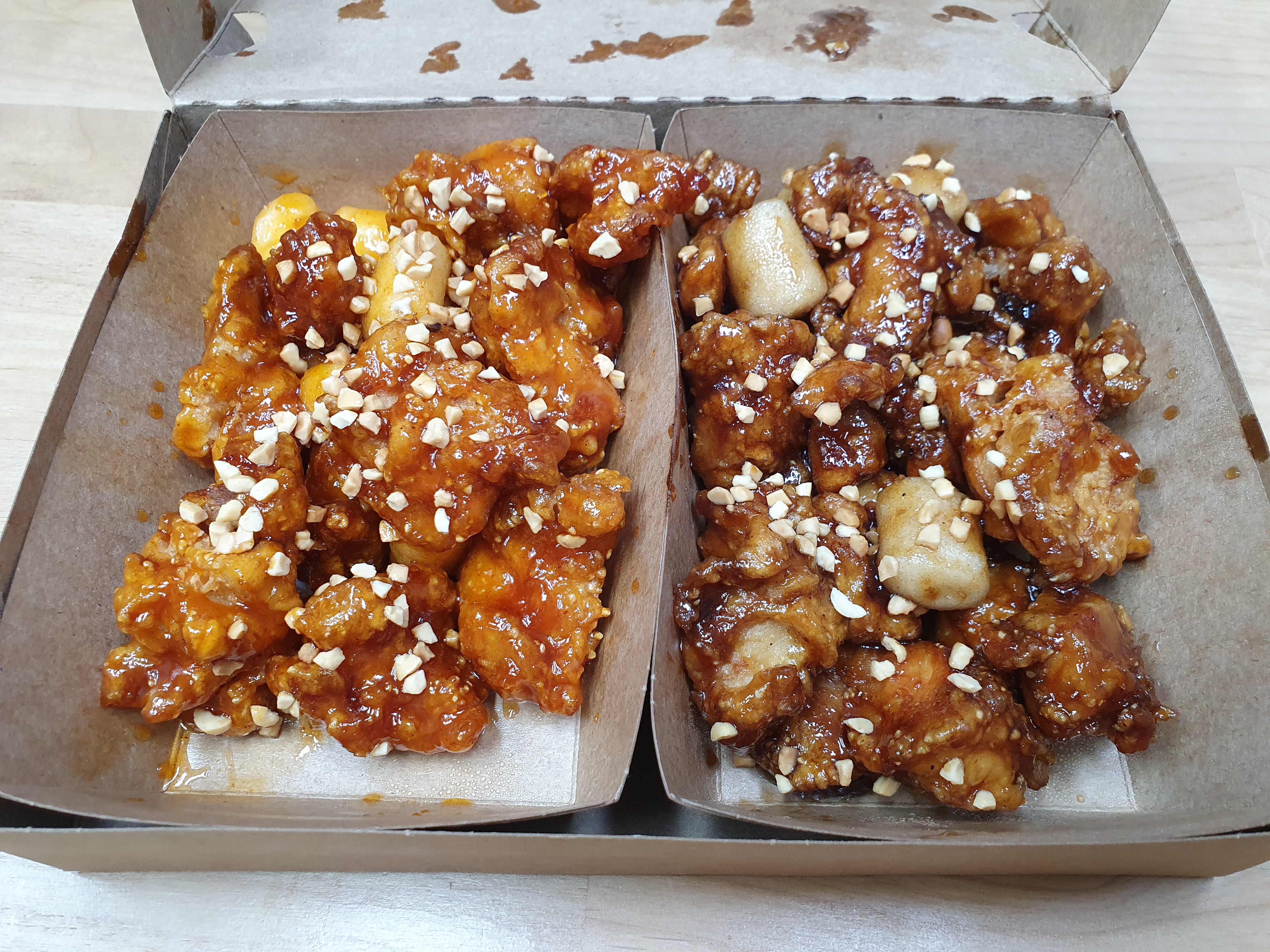  [분당 수내 맛집] 가마로강정 수내롯데점 포장 후기
