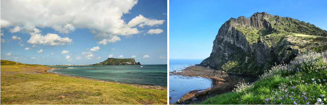 제주도 성산일출봉 사진