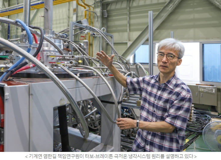 기계연&#44; 극저온 냉각기술 국내 최초 개발...초전도케이블·LNG운반선 활용