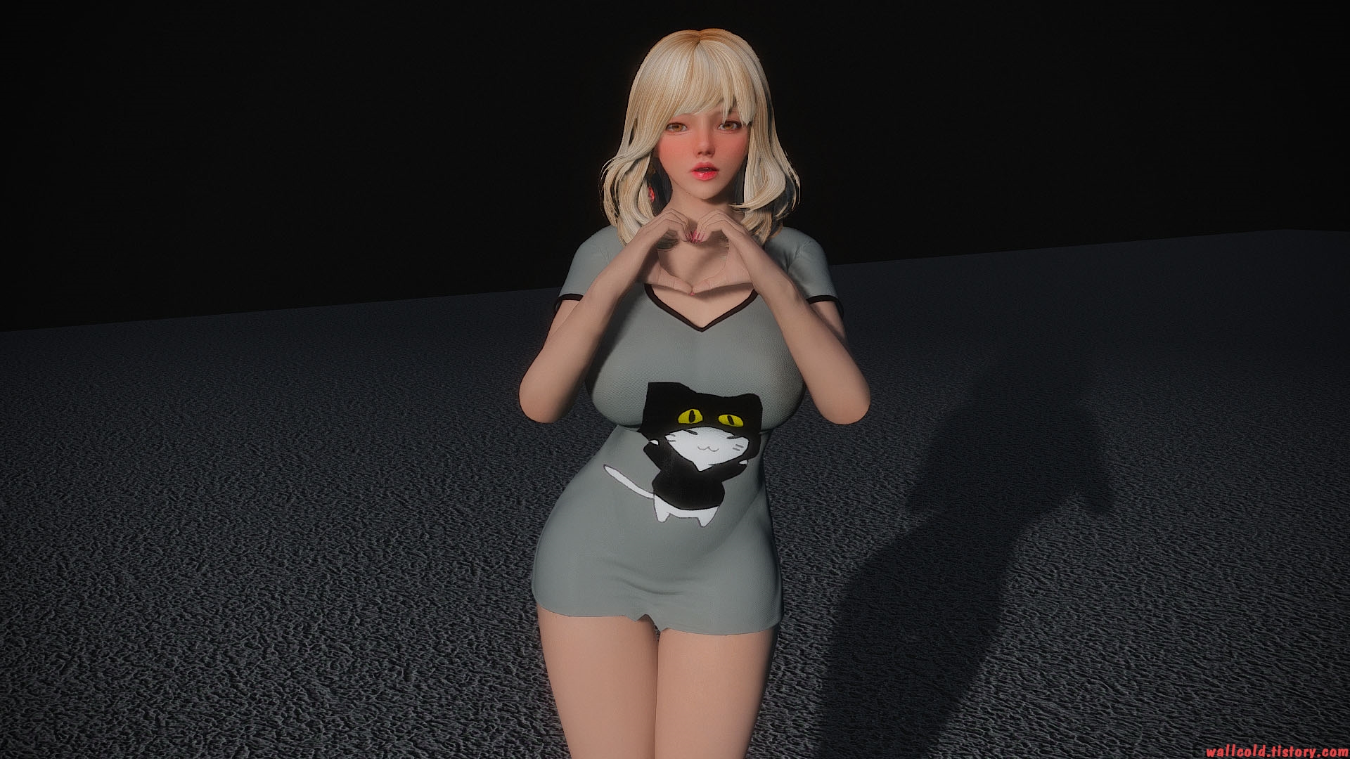 스카이림 의상 - 케쥬얼 의상 big t shirts pack skyrim mod 001