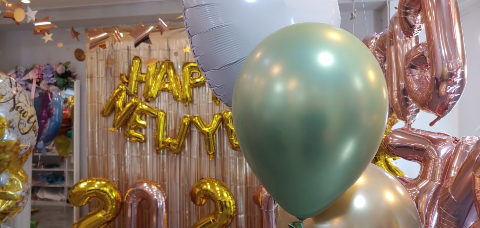 선물 받은 현서의 표정 청주 이벤트 풍선 뜻밖의 12