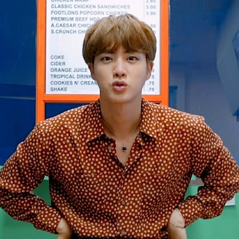  BTS 방탄소년단 김석진 햄스터 네컷만화