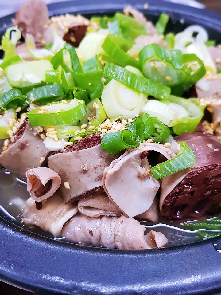 순대국밥 52년 노포 피순대 전골 순대국 수육 순창 맛집