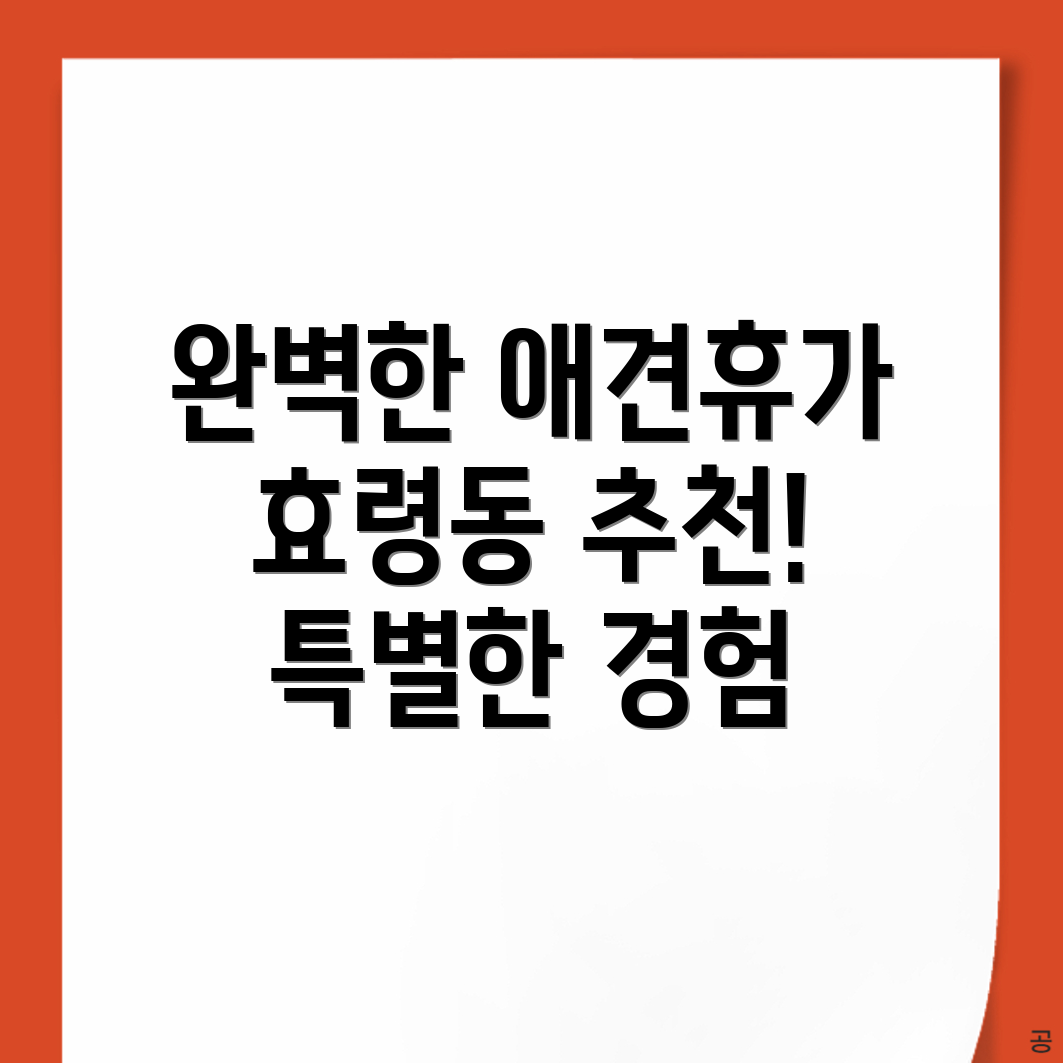 광주 북구 효령동 애견펜션