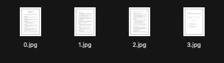 저장된 폴더에서 압축을 풀면 기존 PDF 문서 파일이 JPG로 변환된 것을 확인할 수 있습니다.