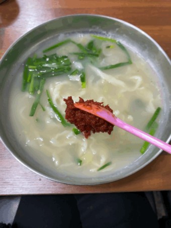 사골칼국수 콩국수