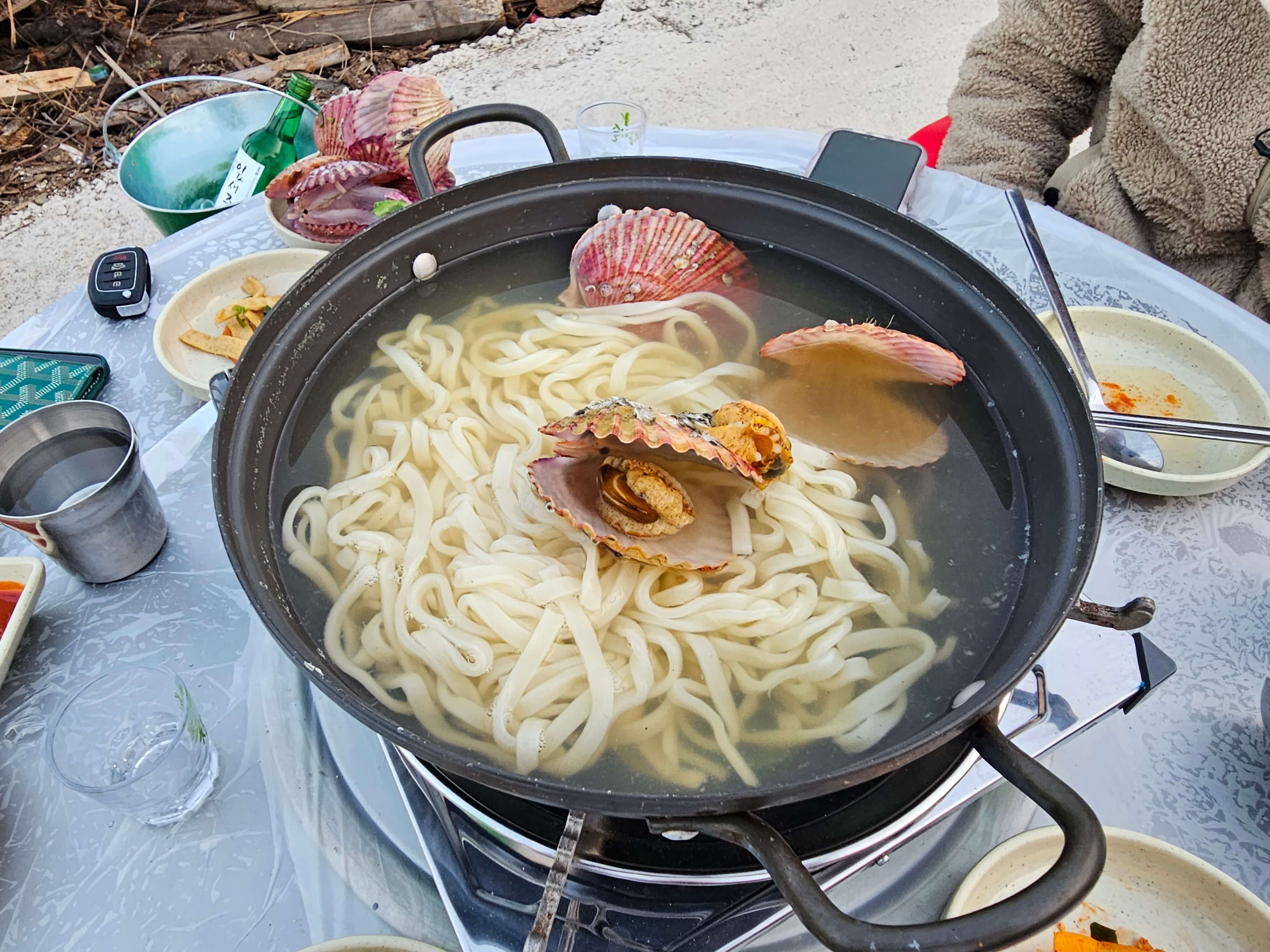 칼국수 사리