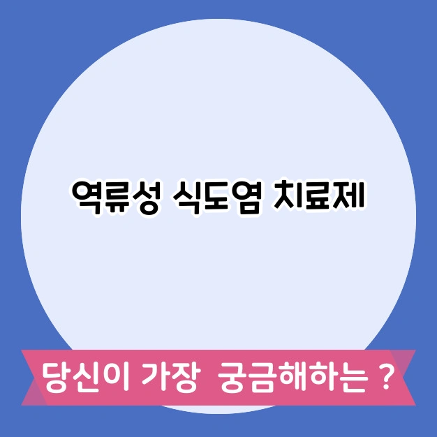 역류성 식도염 치료제, 복용법과 주의사항으로 증상 완화 - 나에서 찾은 의미 역류성 식도염 치료제, 복용법과 주의사항으로 증상 완화 - 나에서 찾은 의미