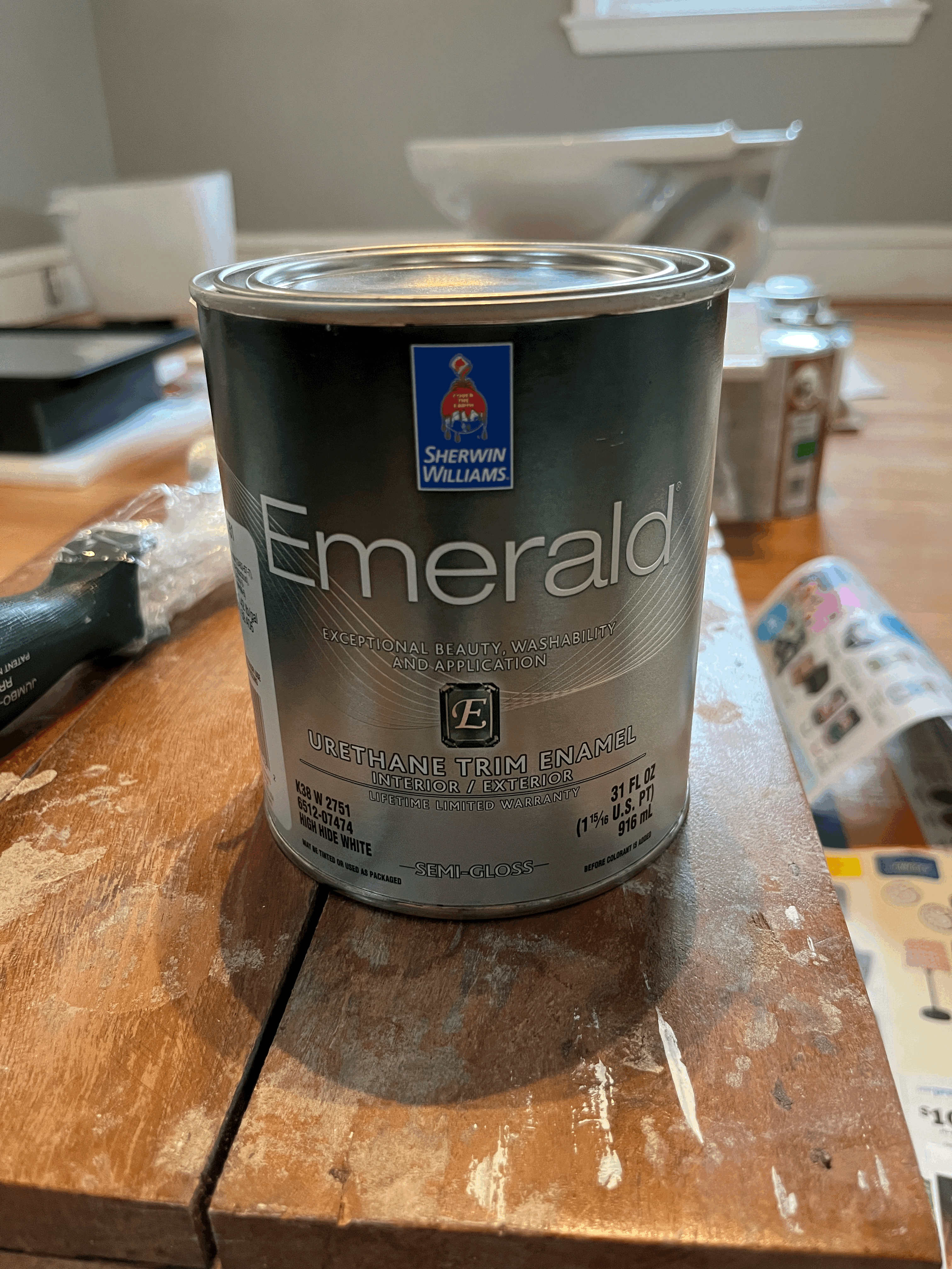 Sherwin Williams Emerald Paint