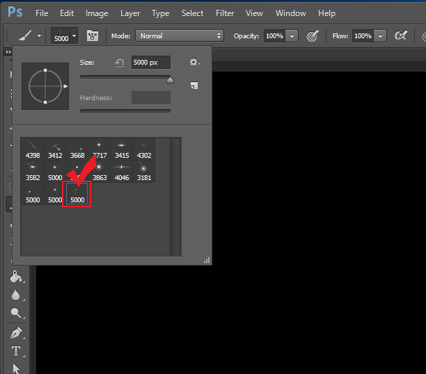 포토샵 별 브러쉬