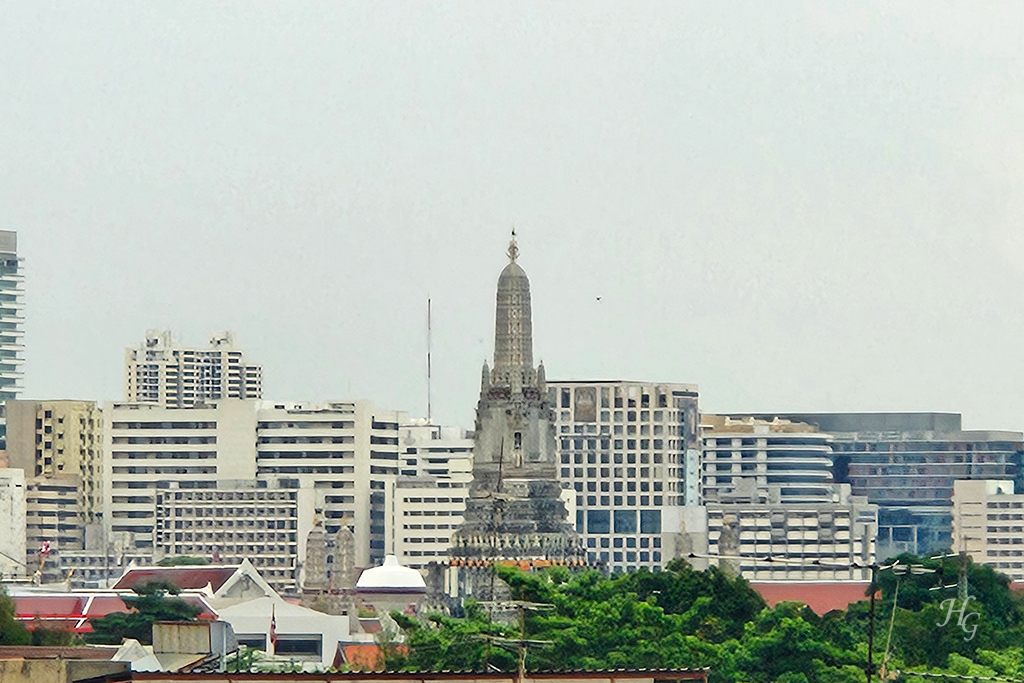 낮에 본 왓아룬 Wat Arun