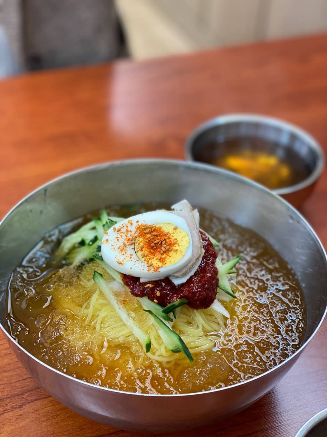  추워도 여기 밀면은 꼭 드시길 바랍니다... 경주 맛집 고향밀면
