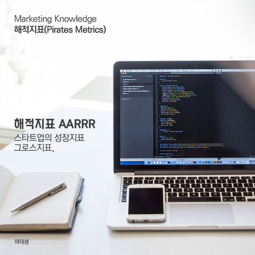 [해적지표(AARRR)] 스타트업 그로스 지표 활용 방법