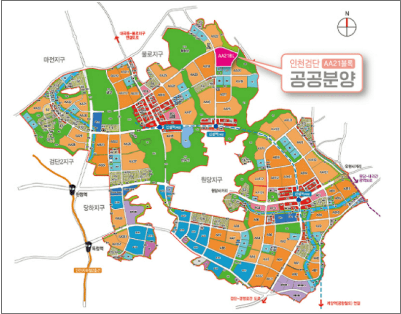 동부건설, 인천검단 AA-21BL 아파트 건설공사 7공구