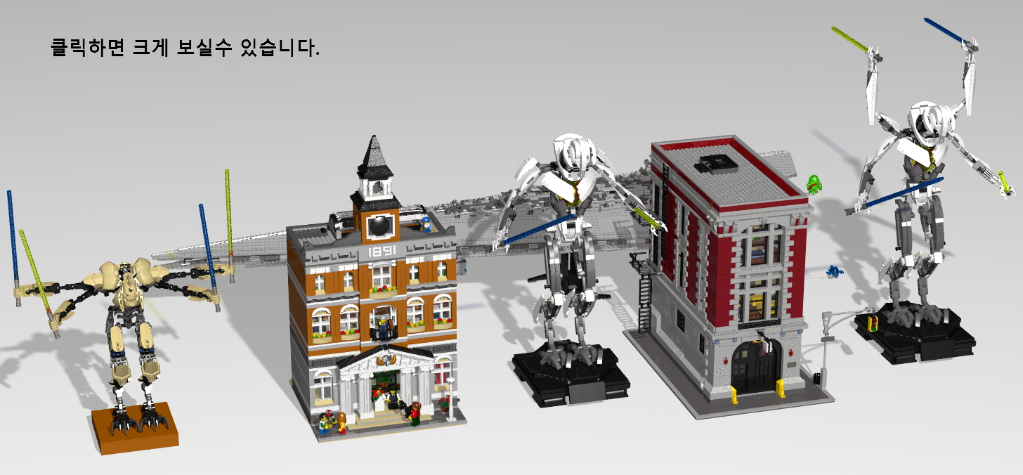 LDD) 오늘의 LDD는 스타워즈의 그리버스 장군입니다. (10186과 75112) : 클리앙