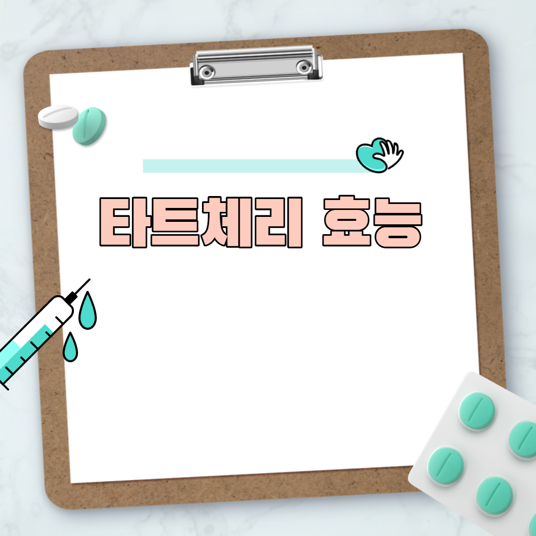  타트체리 효능