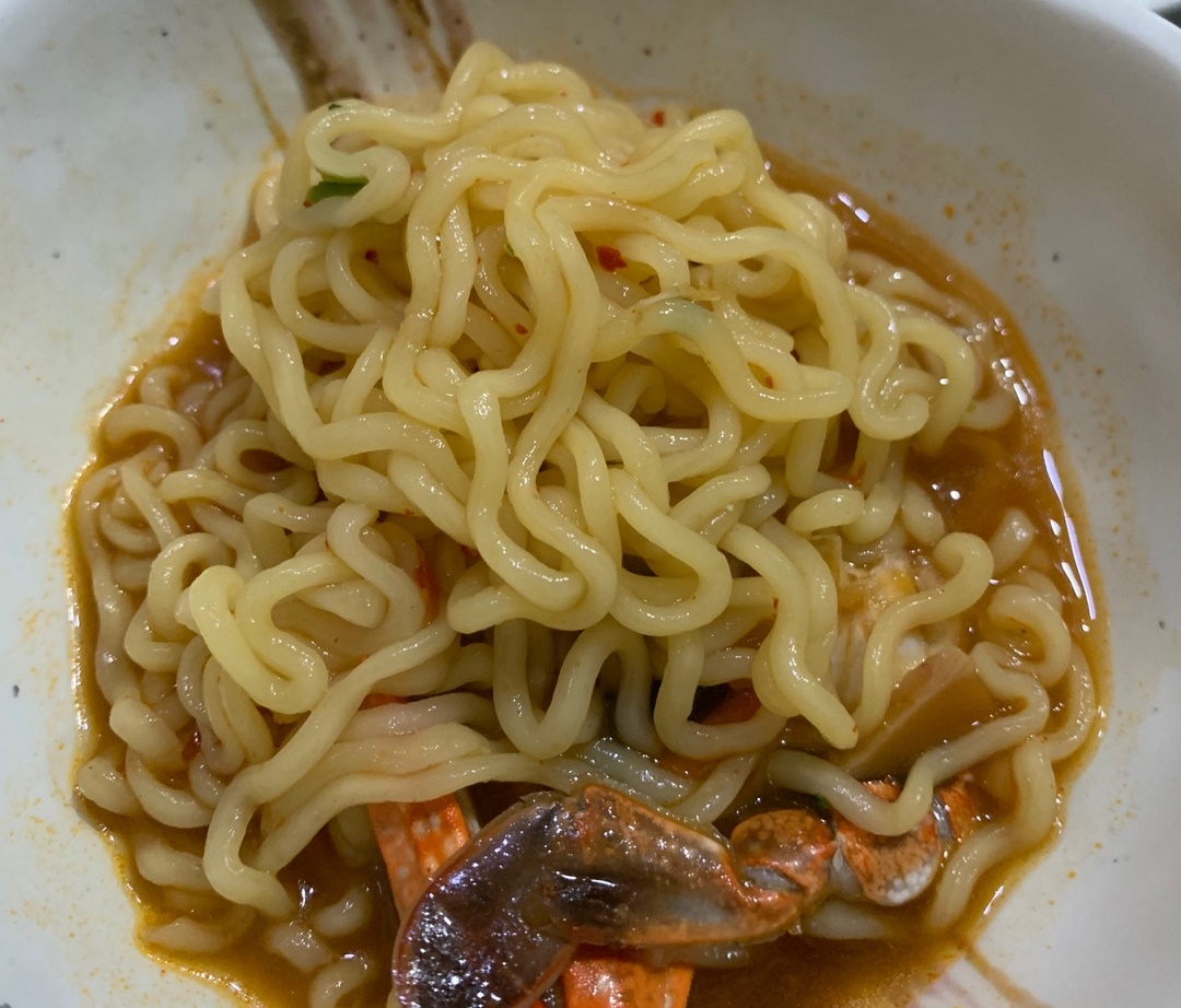 통통한 라면