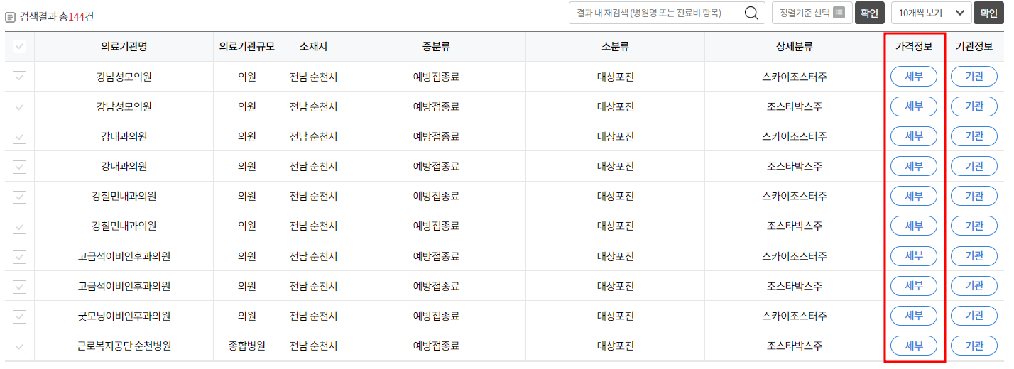 대상포진예방접종