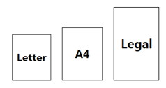 Letter-Legal-A4용지-크기-비교