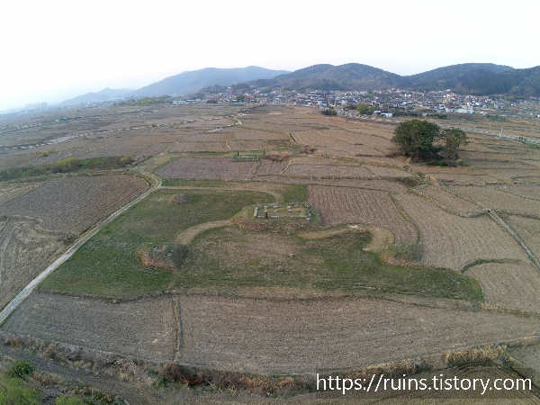 경주 보문동 사지 전경