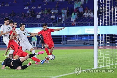 항저우 아시안 게임 축구 하이라이트