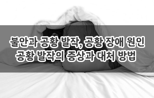  불안 발작과 공황 발작, 공황 발작의 원인과 증상, 대처 방법