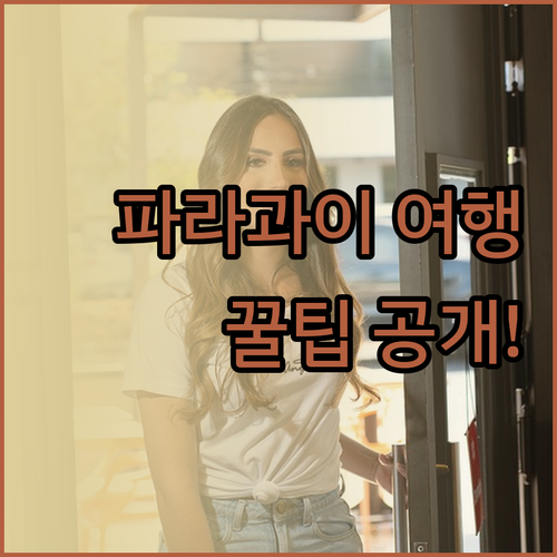 파라과이 여행 필수 정보! 파이브, 