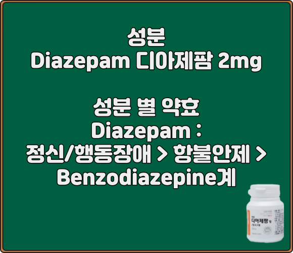대원_디아제팜정2mg_성분