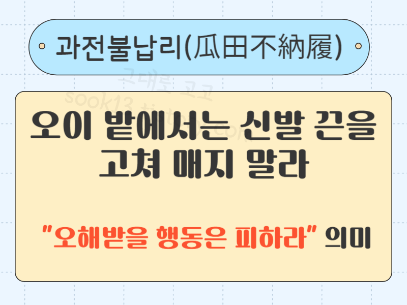 과전불납리 인포그래픽