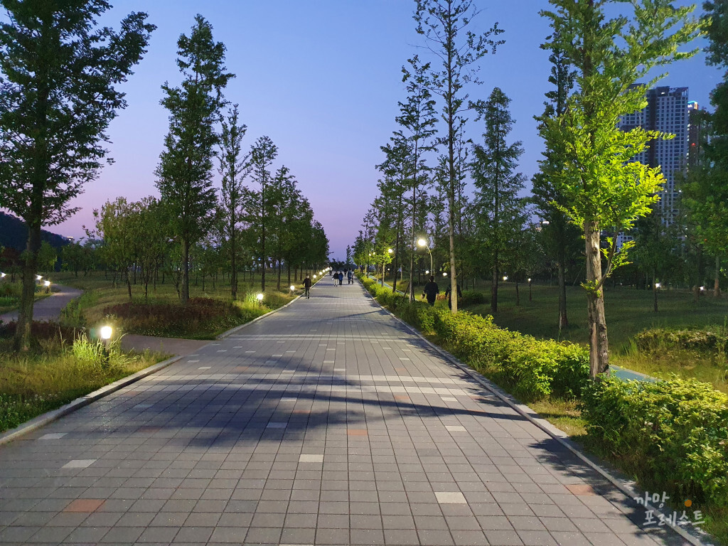 동탄여울공원 산책로